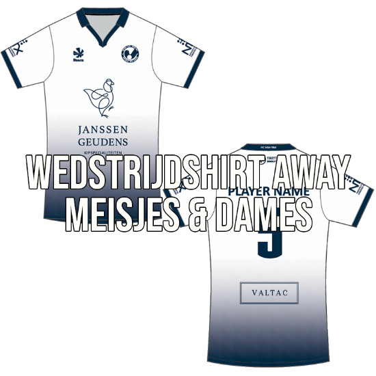 Afbeeldingen van AWAY SHIRT MEISJES/DAMES